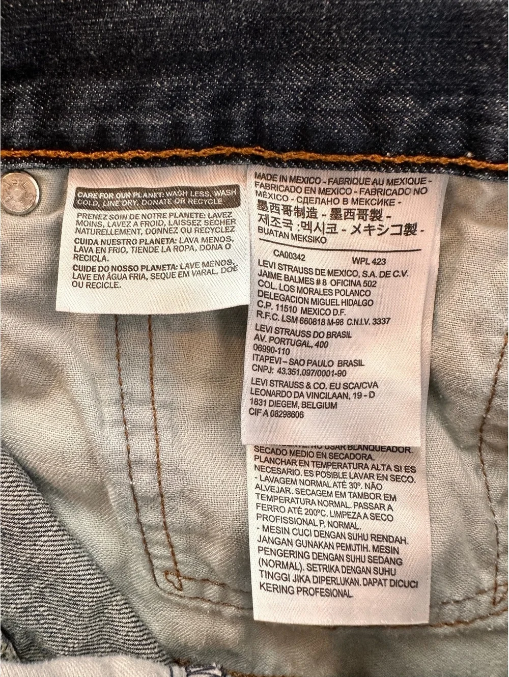 Levi’s 527 Men’s Slim Bootcut Jeans W34 L32